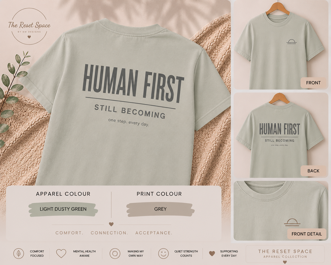 HUMAN FIRST | Oversized Heavyweight Collection