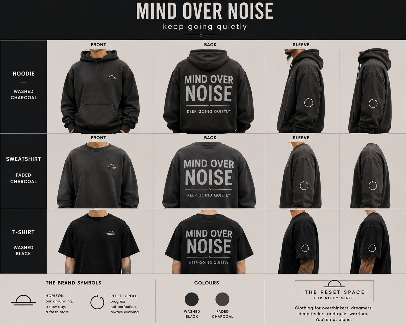 MIND OVER NOISE | Oversized Heavyweight Collection