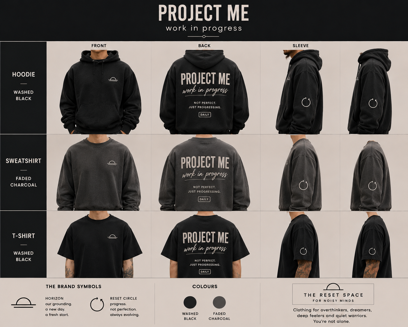 PROJECT ME | Oversized Heavyweight Collection