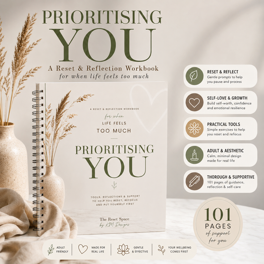 A Reset, Self-help & Reflection Workbook for When Life Feels Too Much