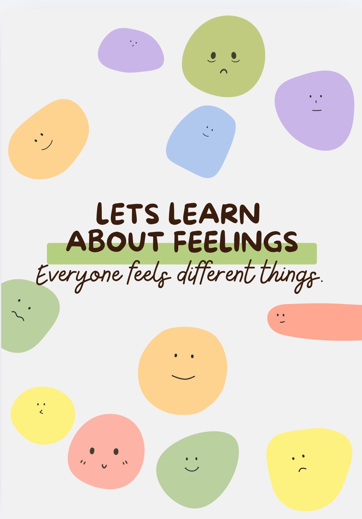 Children’s Emotions & Feelings Card Deck | Printable Emotional Regulation Cards