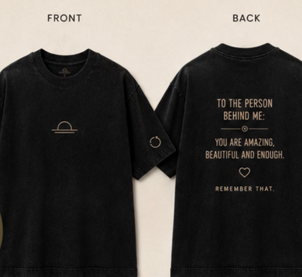 Dear Person Behind Me – Oversized Mental Health support