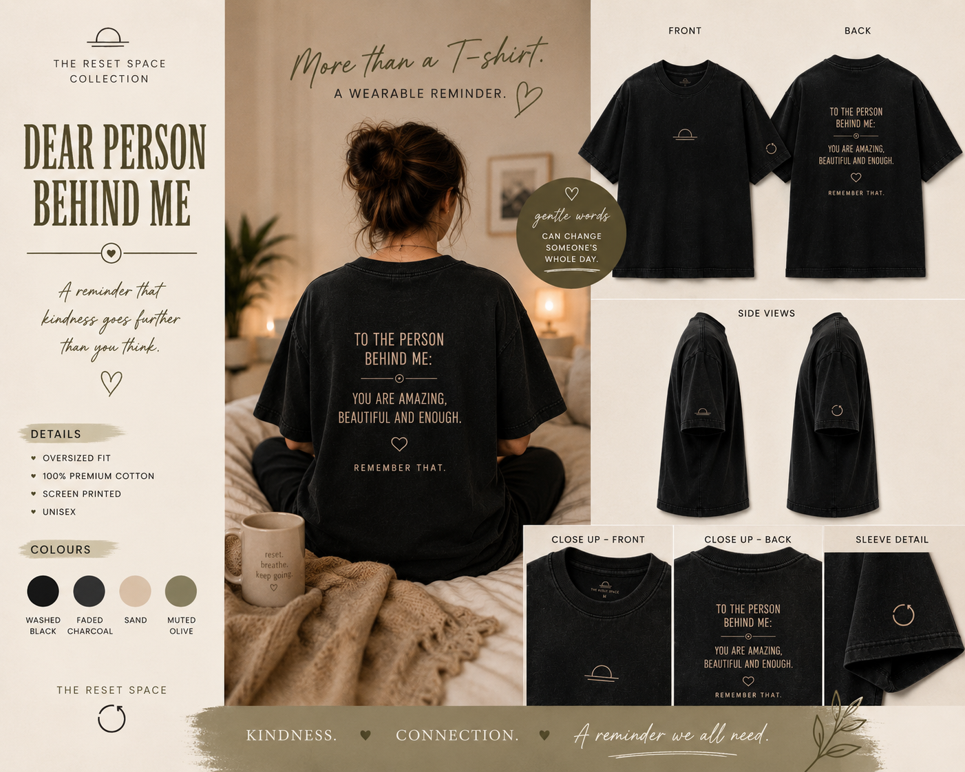 Dear Person Behind Me – Oversized Mental Health support