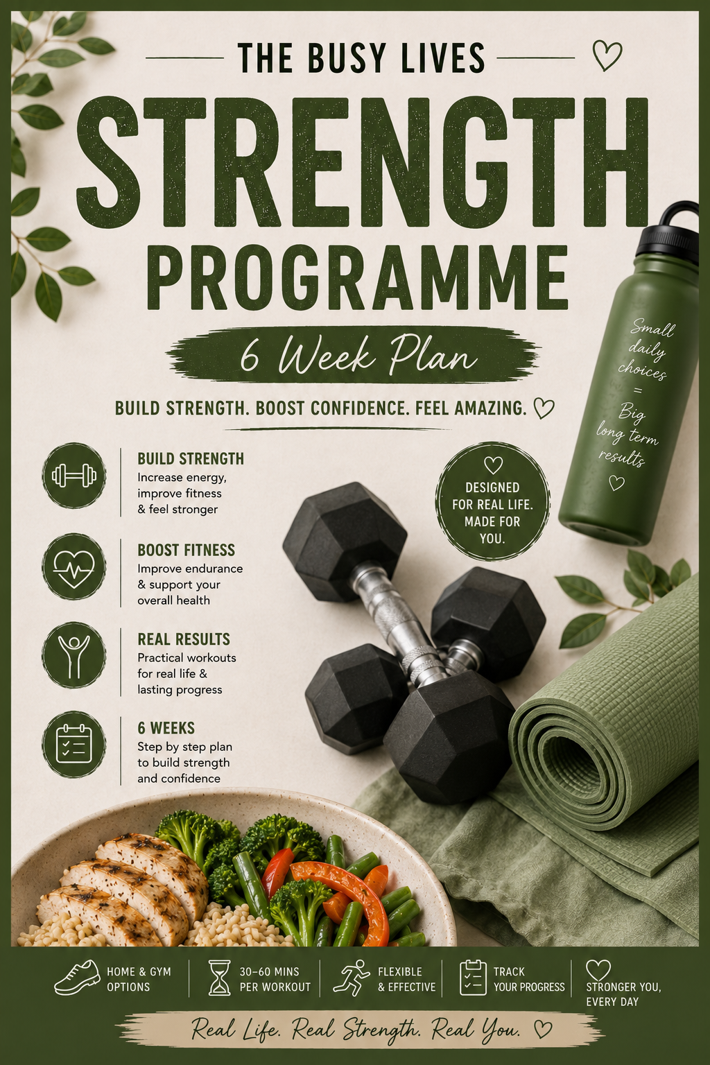 Reset Your Routine – The GLP-1 Lifestyle Reset 6 week Nutrition, Strength & Healthy Habits ebook.