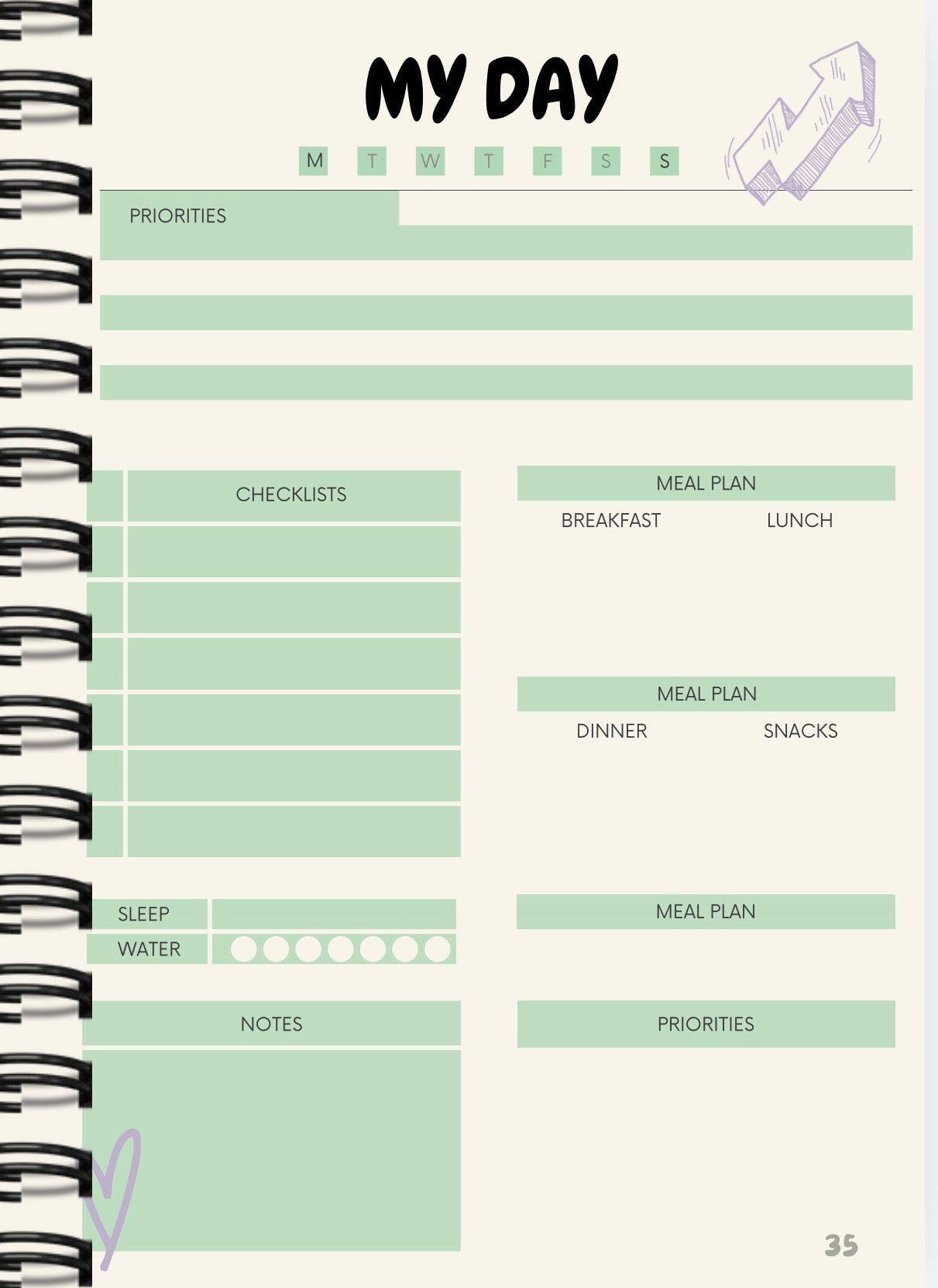 For Noisy Minds Planner | Neurodivergent Digital Download Print At Home Planner | ADHD Friendly | Gentle Reset & Emotional Regulation Tool