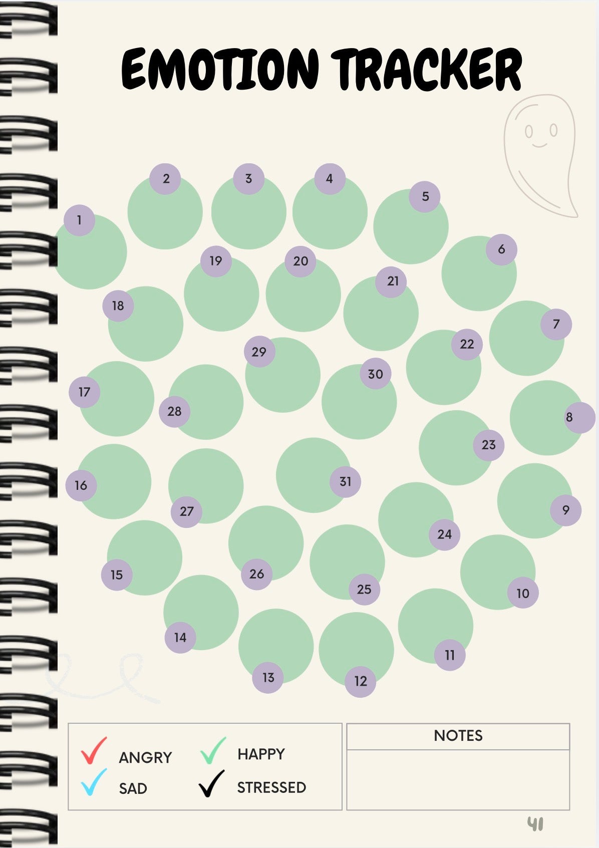 For Noisy Minds Planner | Neurodivergent Digital Download Print At Home Planner | ADHD Friendly | Gentle Reset & Emotional Regulation Tool