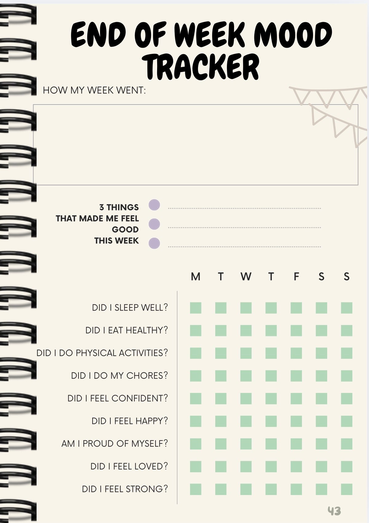 For Noisy Minds Planner | Neurodivergent Digital Download Print At Home Planner | ADHD Friendly | Gentle Reset & Emotional Regulation Tool