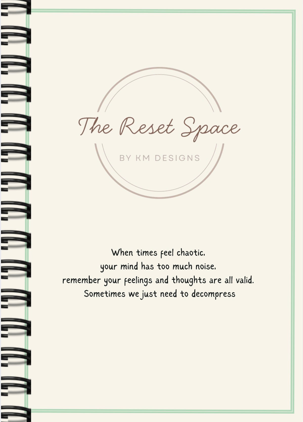 For Noisy Minds Planner | Neurodivergent Digital Download Print At Home Planner | ADHD Friendly | Gentle Reset & Emotional Regulation Tool