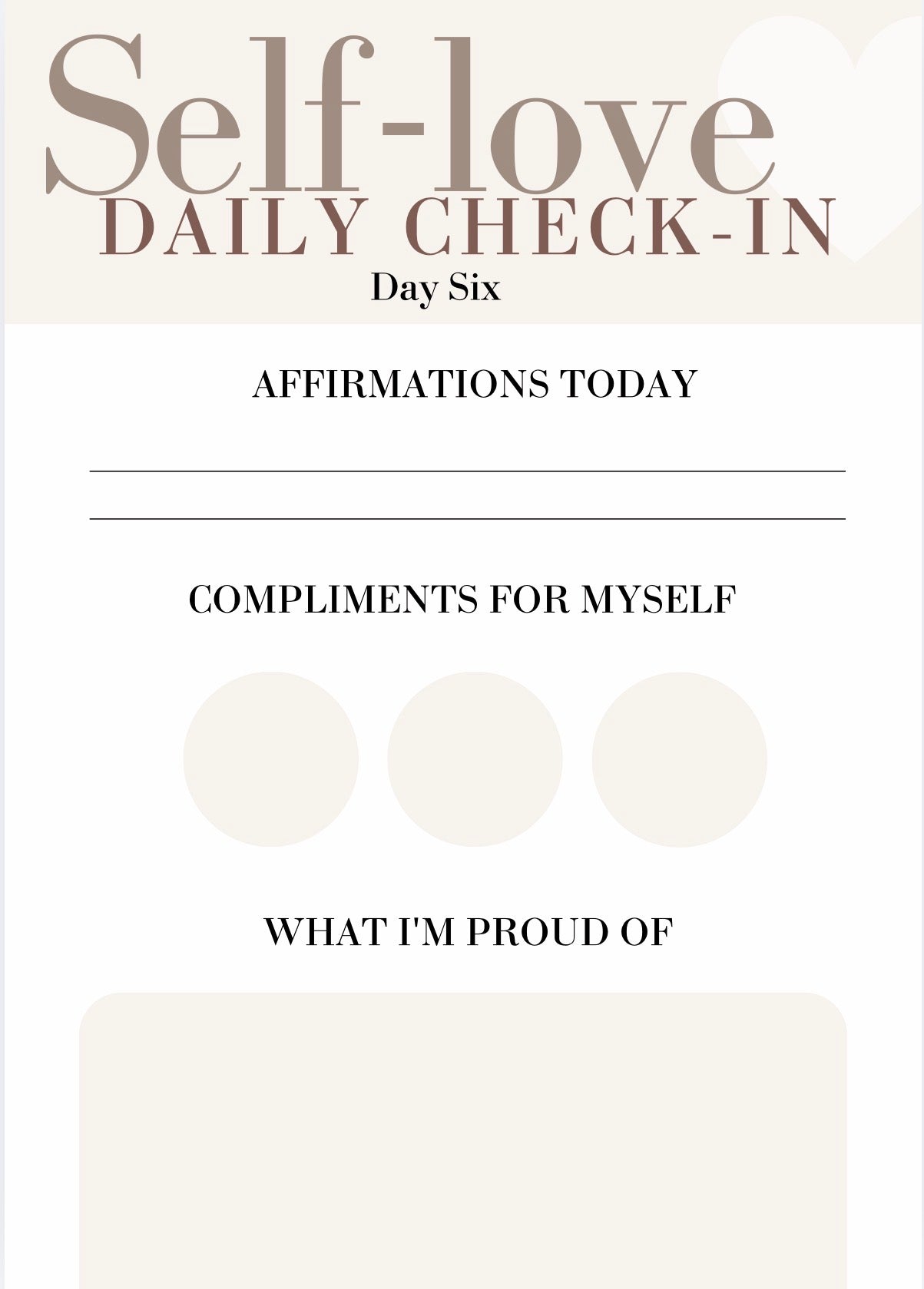A Reset, Self-help & Reflection Workbook for When Life Feels Too Much
