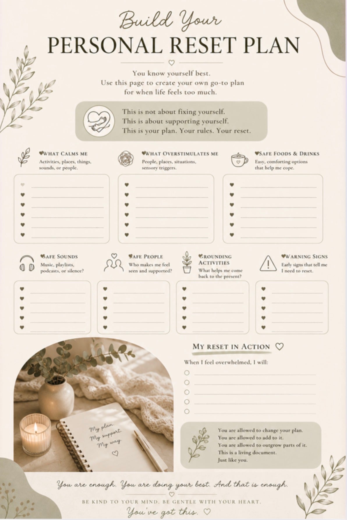 The ADHD Emergency Reset - A calming digital guide for days when everything feels too much